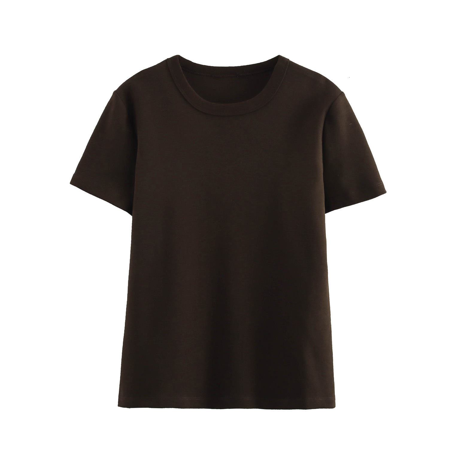 Designer Black And White T-shirt For Summer 2025 Short Sleeved Round Neck Slim Fit Women Top