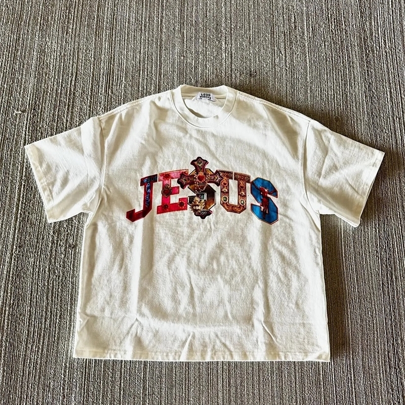 Men Women Personalized Letter Print T Shirt Punk Goth Hip Hop Streetwear Fashion High Quality Short Sleeves Y2K Harajuku Top 250206