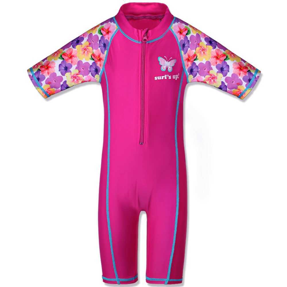 BAOHULU Kids Print One Piece Swimsuit Girls Boys Childrens Swimwear UPF50+ Bathing Swimming Suits for 3-10Y Beachwear Z250214