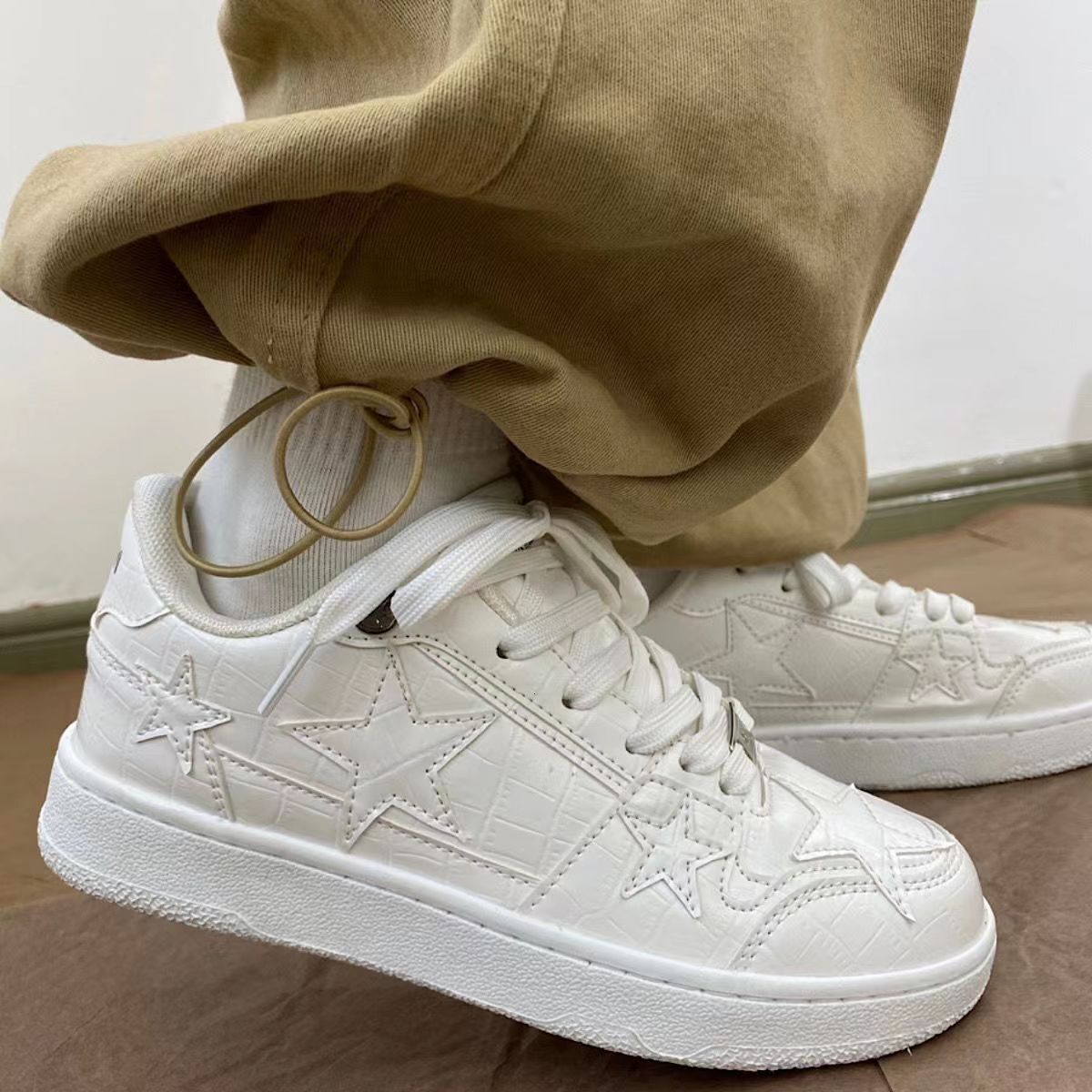 2025 New Fashionable Men's Shoes Outdoor Brand Thick Soled Star Plate Shoes Enthusiasts Multi Functional Sports And Leisure Shoes For Men And Wom