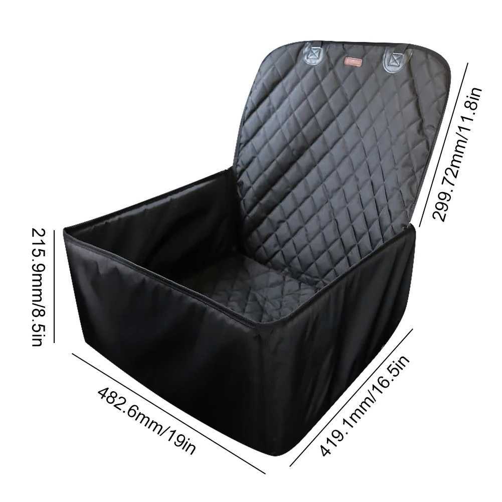 Others Dog Carrier Dog Car Seat Cover Wear-Resistant Pet Carriers Bag Basket Anti-Slip Foldable Travel Pet Dog Car Seat Puppy Carrier for Dogs Cats H2