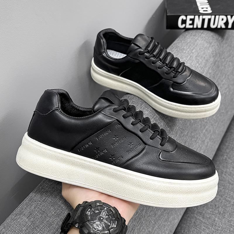 2025 Spring New White Flat Bottomed Men's Breathable Sports And Leisure Multi Functional Board Shoes Outdoor Youth School Men's Style Shoes