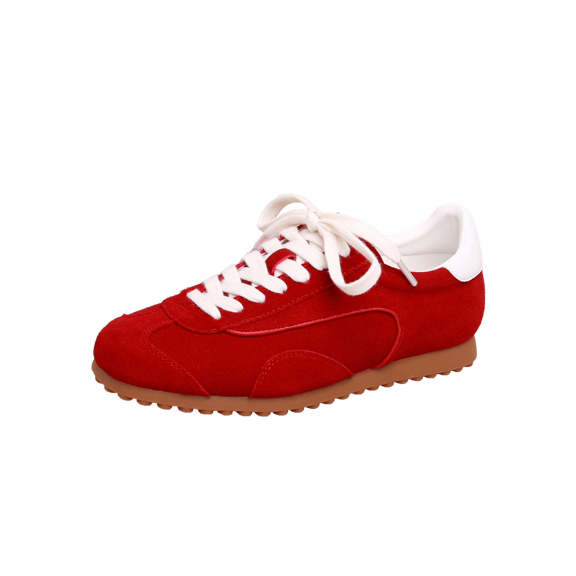 2025 new hot free shipping designer for womens red brown grey Fashionable and versatile casual sports shoes