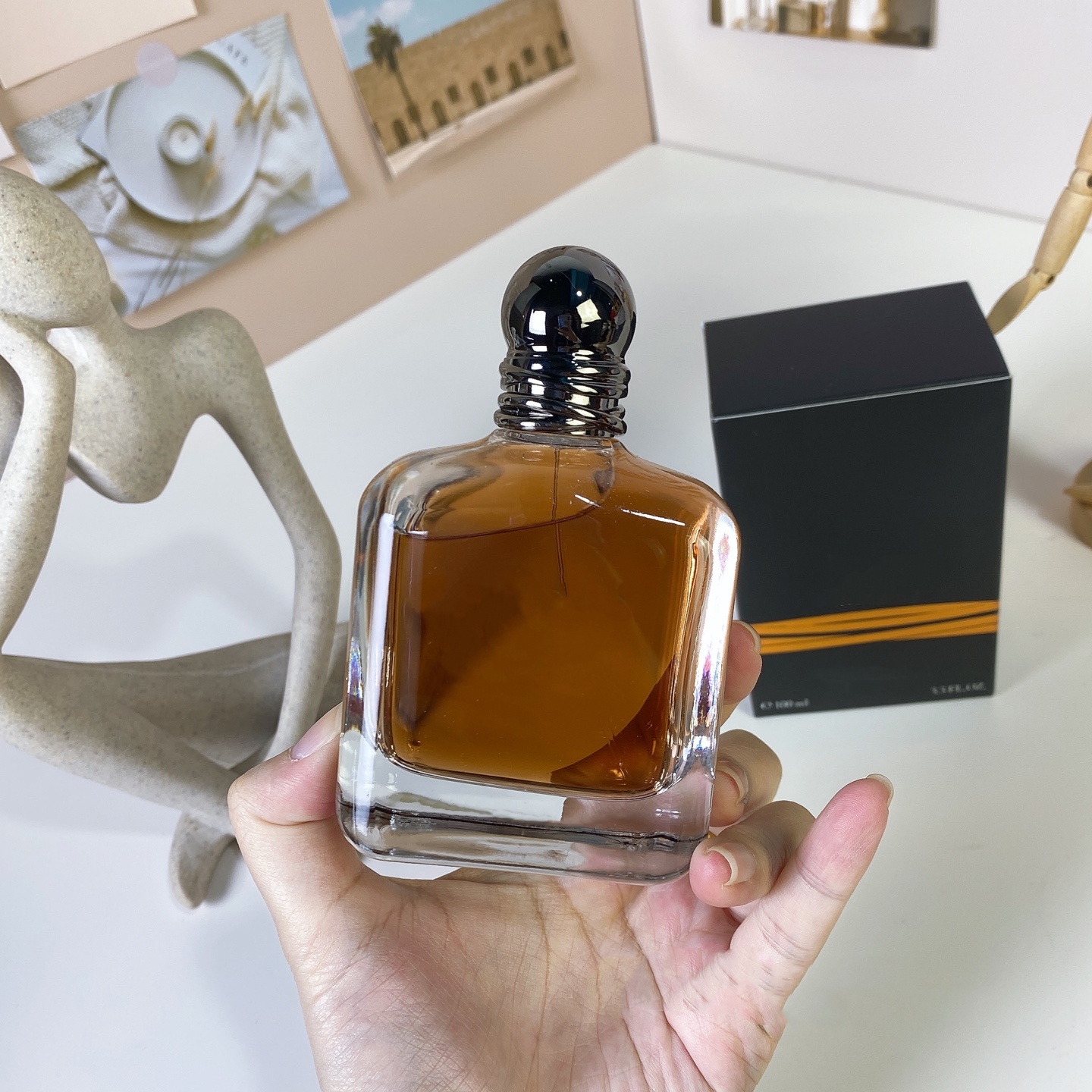 10A Designer Perfume Men Fragrance Stronger with You Absolutely Intense Eau De Parfum Man Cologne Spray Body Mist Fast Ship High Quality 100ml EDP 3.3