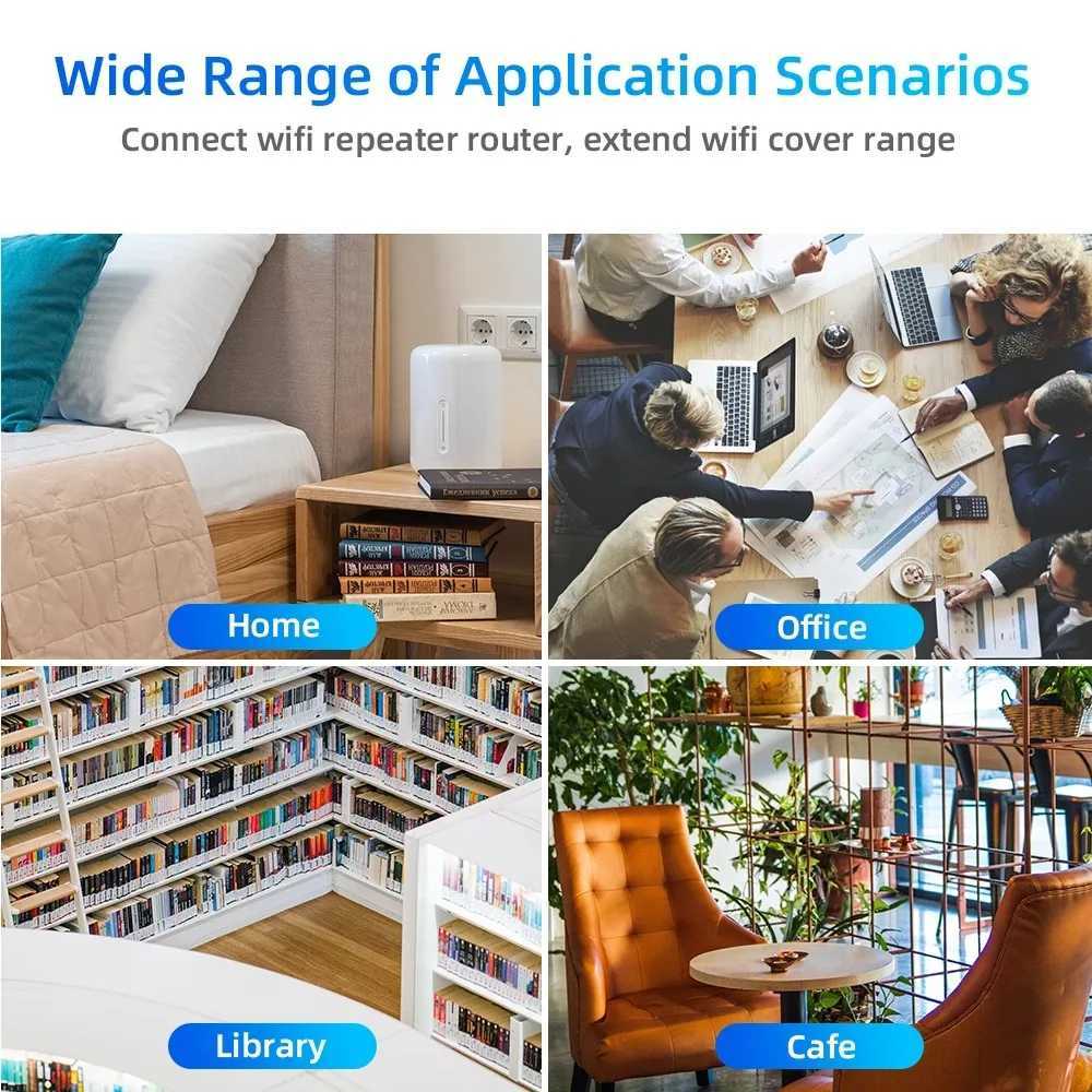 5 Ghz WIFI Booster Repeater Wireless Wi fi Extender 1200Mbps Network Amplifier 802.11N Long Range Signal Wi-Fi RepetidorXJ250214