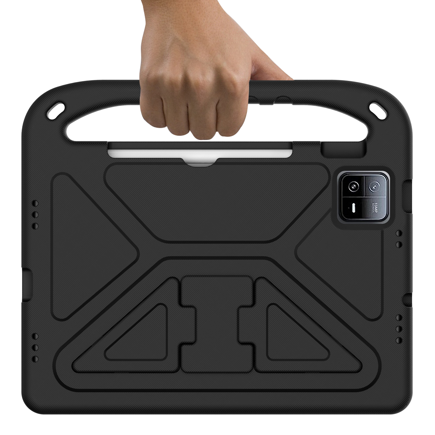 EVA Foam Handle Stand Shockproof Kids Case Rugged For XiaoMi Pad 4 Plus 5 6 7 Pro 11.2 inch 2024 RedMi SE Honor Pad X8 X8A X9 Huawei Matepad T8 M5 M6 