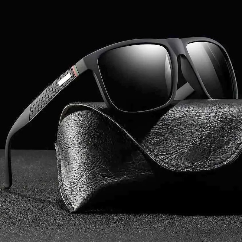 Polarized Square Sunglasses Men Women Luxury Brand Designer Men's Sun Glasses Driving Fishing UV400 Eyewear Man Fashion Vintage CB CAVALLO BIANCO