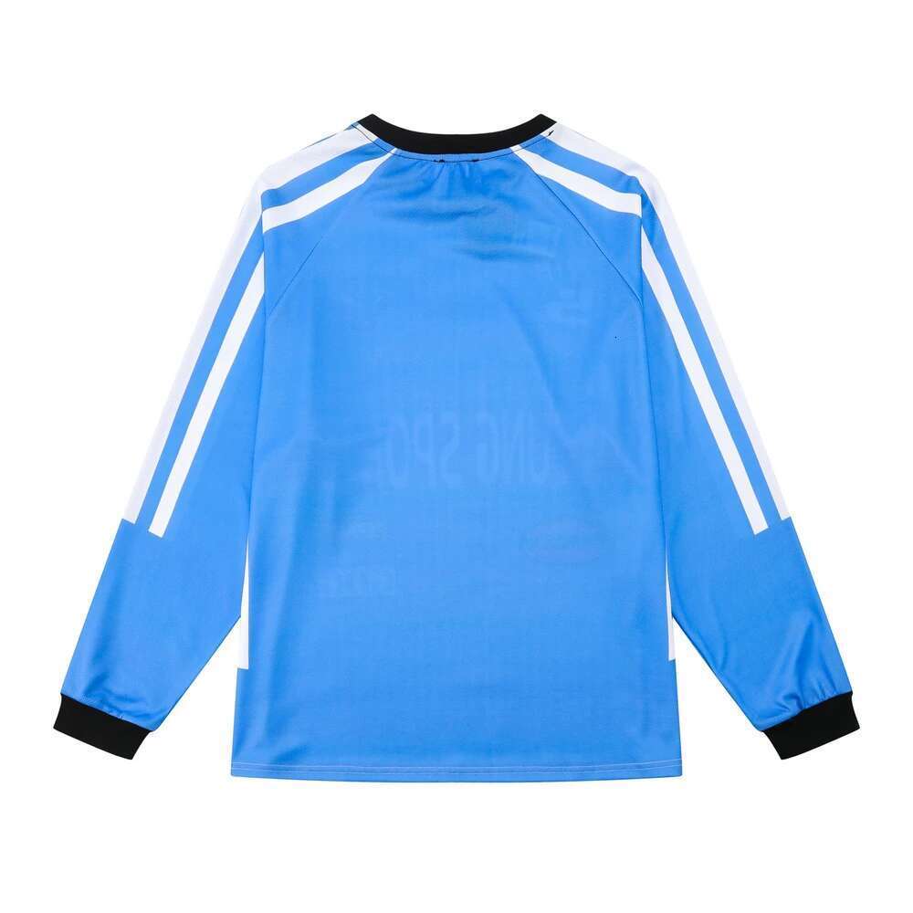 Retro Contrast Color Sports Baseball Tshirts For Men And Women Pullover Breathable Mesh Long Sleeve Tees Oversized Loose T-Shirt