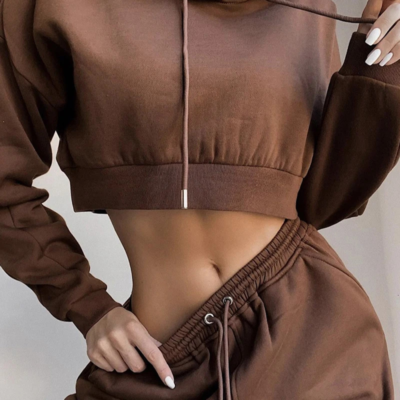 2025 Autumn Sports Suit Womens Casual Loose Large Size Hooded Many Colors Long-Sleeve Tracksuit Hoodie Sweatshirt Sets 250210