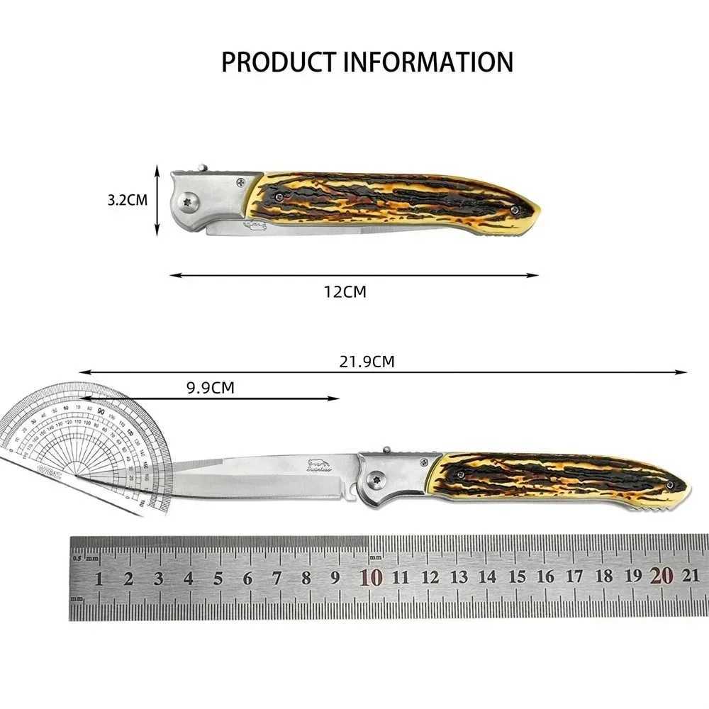 Steel Home>Products>High Knife>Stainless Foot Folding Outdoor Density Hunting Knife