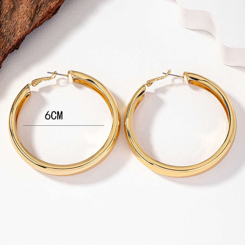 Geometric smooth for women, Japanese Korean Instagram style, simple and fashionable, personalized earrings