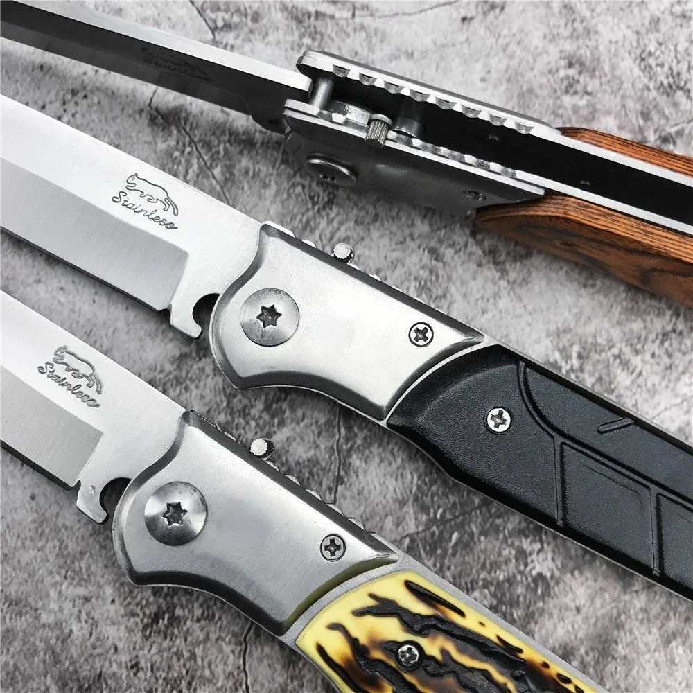 Steel Home>Products>High Knife>Stainless Foot Folding Outdoor Density Hunting Knife