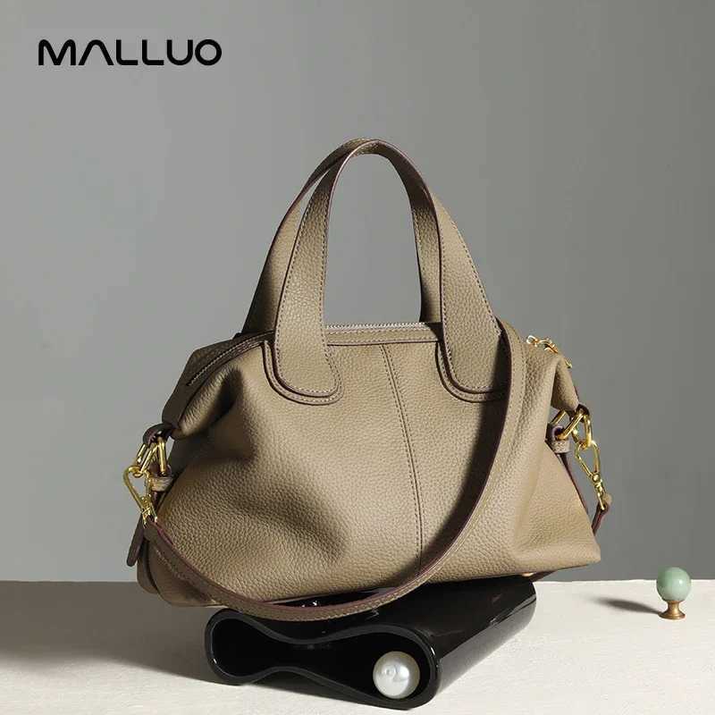 Wens Natural Cow Leather Bag Fem Cowhide Crossbody Bags Ladies Large Capacity Shoder Bag for Middle aged Wen Z250514