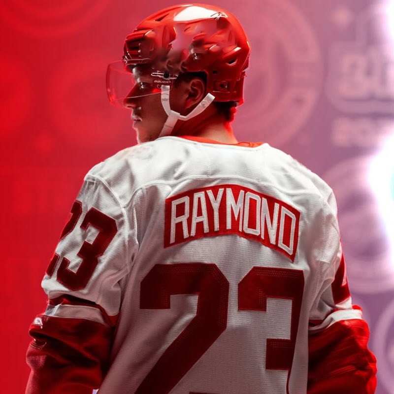 Larkins Lucas Raymond 2025 Stadium Series Jerseys Vladimir Tarasenko Patrick Kane Moritz Seider Ben Chiarot J T Comphe