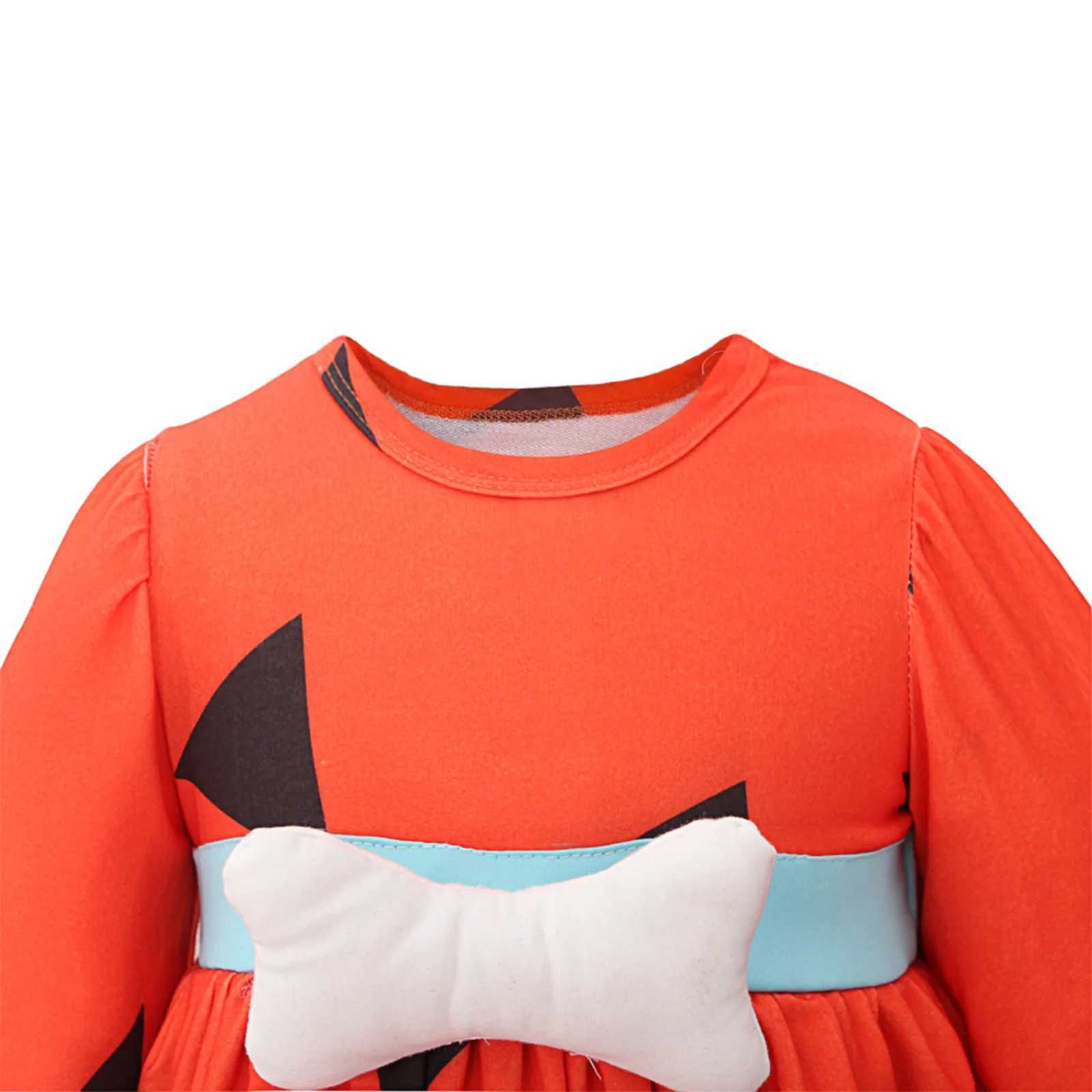 Toddler Kids Caveman Costume Girls Halloween Dog Bones Historical Cavegirl Tulle Dress Dance Par Costumes Headband Cosplay Z250214