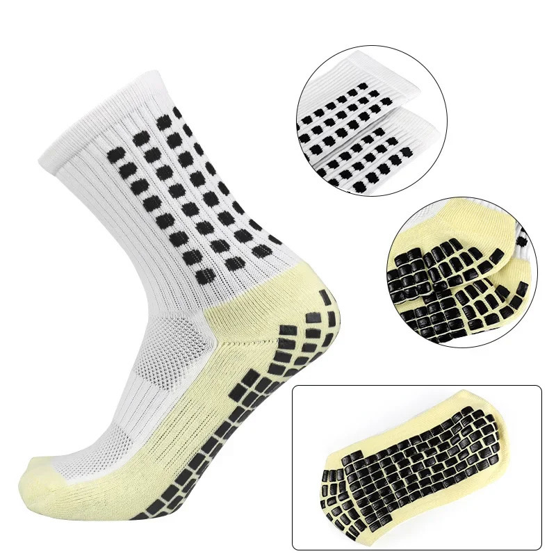 5PCS Set Teenagers Football Bag Soccer Socks Grip Men Sport Socks Soccer Leg Cover Shin Pads Soccer Training Shank Board Bandag 250214