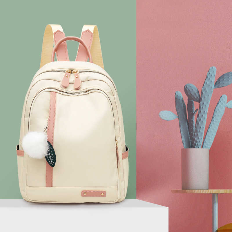 Oxford Cloth Backpack New Korean Version Outdoor Travel Backpack For Women Waterproof And Casual Womens Backpack