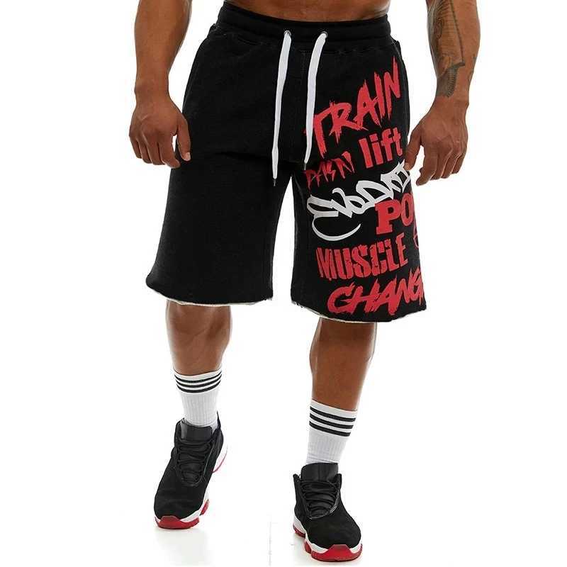 Men New Cotton Shorts Mens loose Short Trousers Fitness Bodybuilding Jogger Mens Brand durable Sweatpants Fitness Workout ShortXJ250213