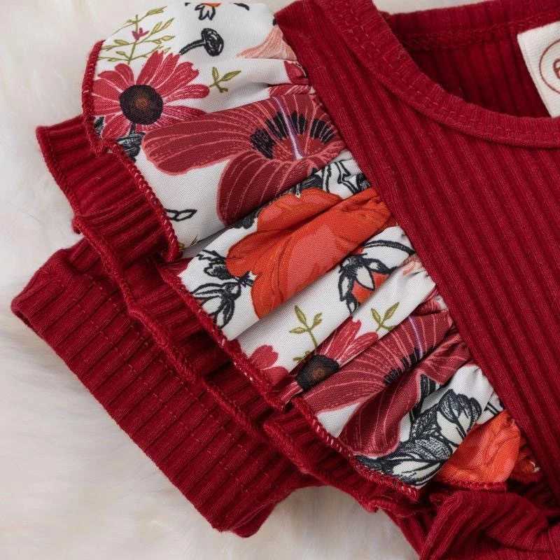 Summer Baby Girl Dress With Bowknot Striped Jumpsuit Cotton Dress For Newborn Floral Clothes Baby Crling Clothes Z250214