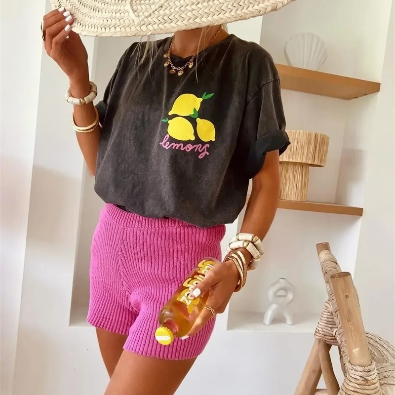 Sunday Graphic T Shirts Casual Streetwear Gothic Harajuku Long Sleeves Clothes Oversized Y2k Top Couples Goth Women Clothing 250206