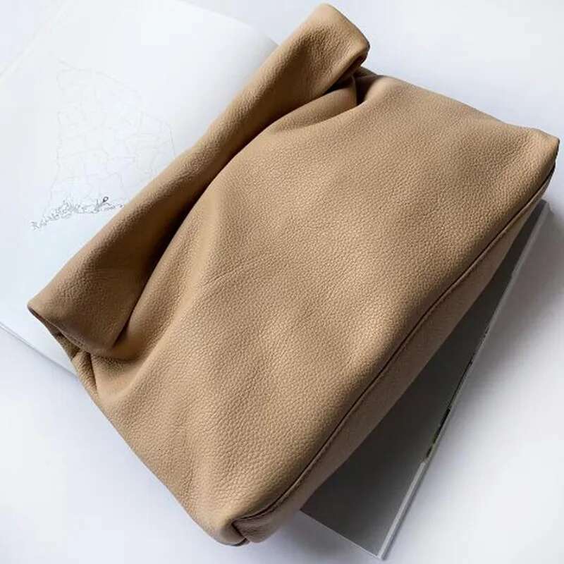 Genuine Leather Design Handbags New Clutch Bag Evening Phone Pocket Women's High Quality Yellow bag