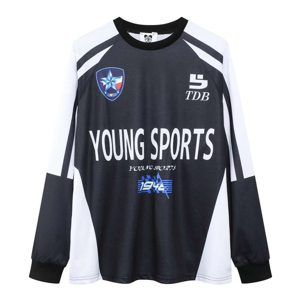 Sports Baseball Tshirts For Men And Women Pullover Breathable Mesh Long Sleeve Tees Oversized Loose Fall T-Shirt