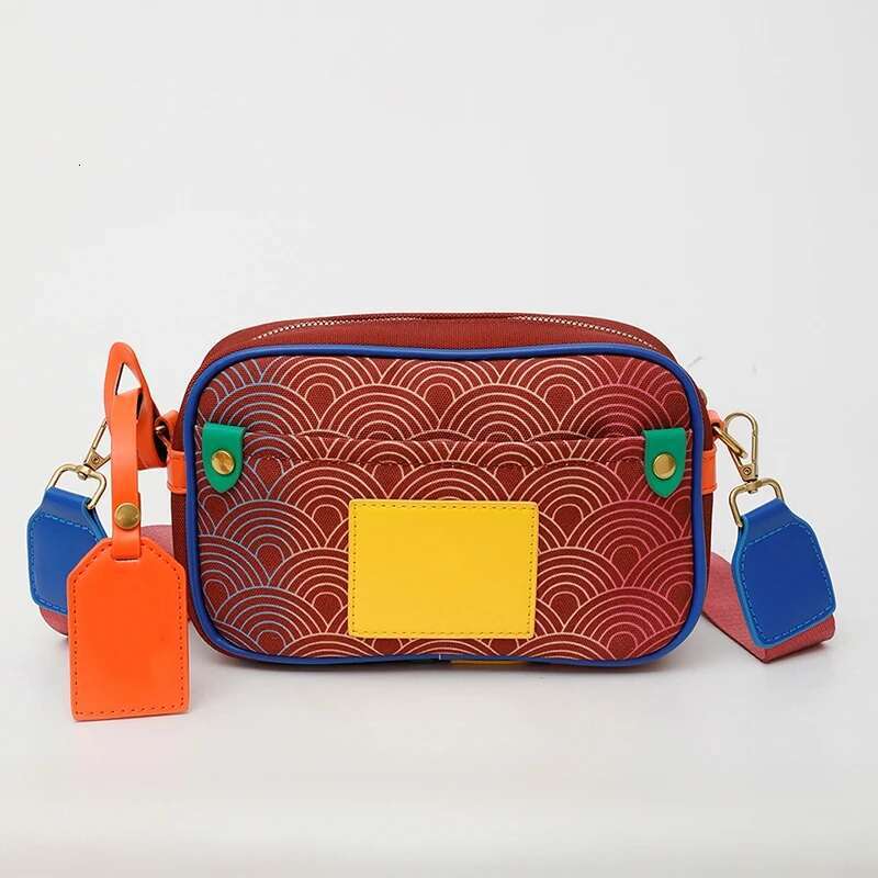 Crossbody Bags Fashion Shoulder For Women Canvas Colorful Bag 2025 New Arrival Designer Square Bag Hot Sell