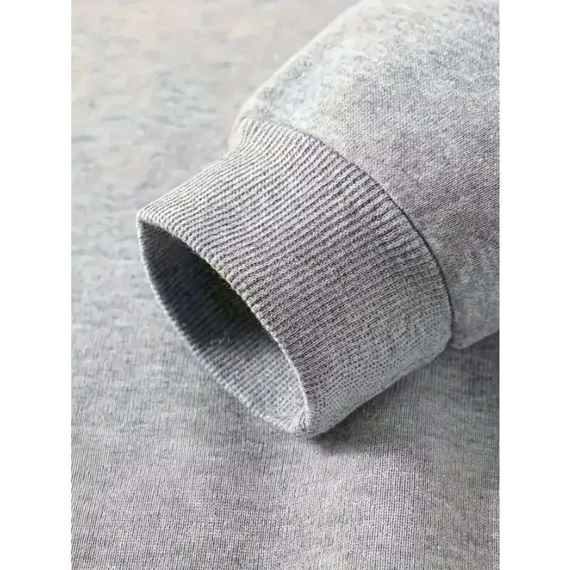 Autumn Winter Fashion Brand Street Style Sweater Letter Print Woman Daily Cotton Thickened Hoodie