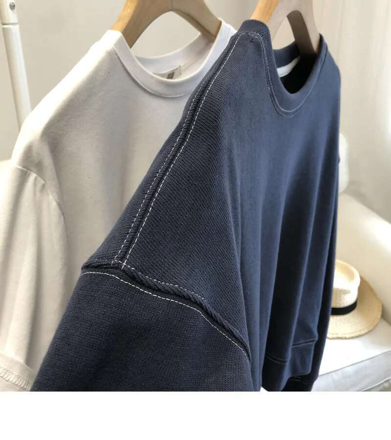 Solid Crop Sweatshirt Long Sleeve Fall Warm Pullovers For Women