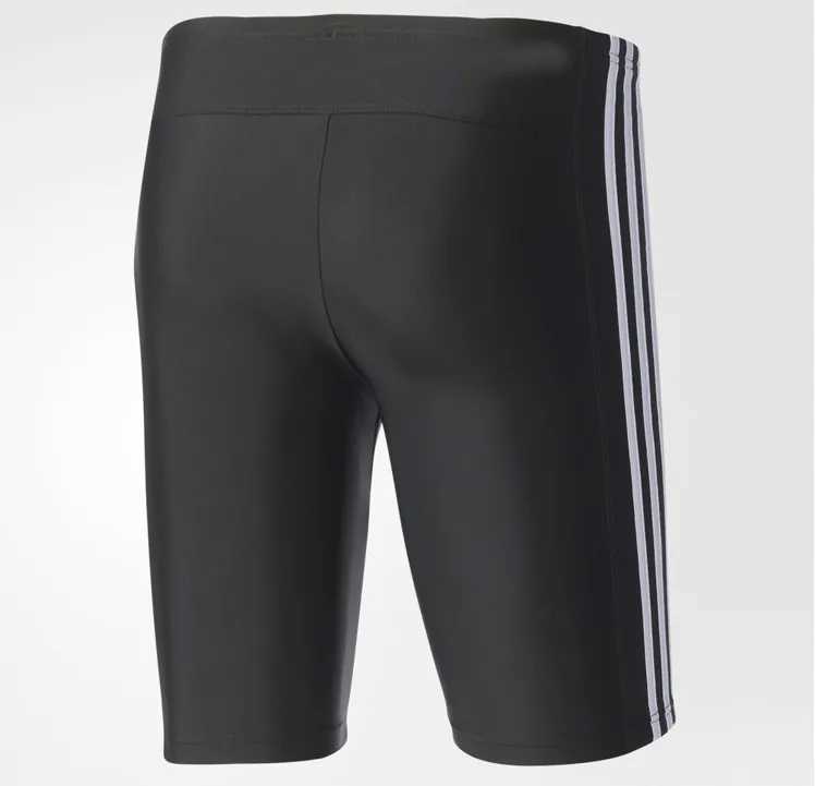 Private custom mens tight fitting low waist boxer black and white swimming trunk fast drying W250214