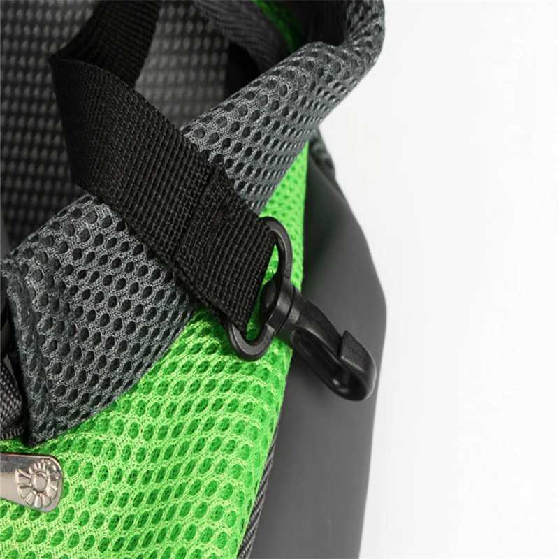 Others Dog Carrier WOYYHO Animal carriers Breathable Dog Carrying Bags Mesh Travel Shoulder Bag For Puppy Cat Small Pets Slings Backpacks H250213