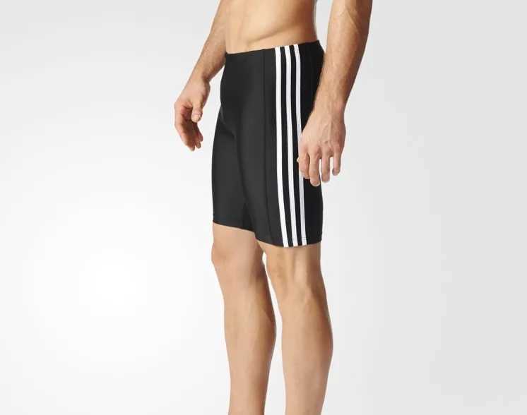 Private custom mens tight fitting low waist boxer black and white swimming trunk fast drying W250214