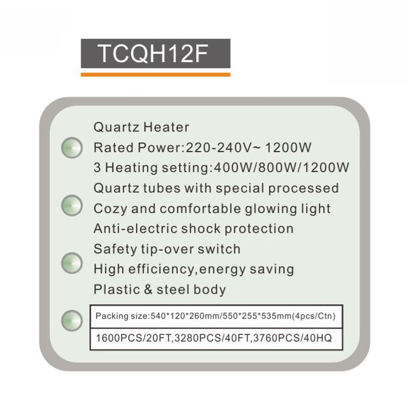 Heater small sun heater quartz three tube heater home small electric heater heater desktop