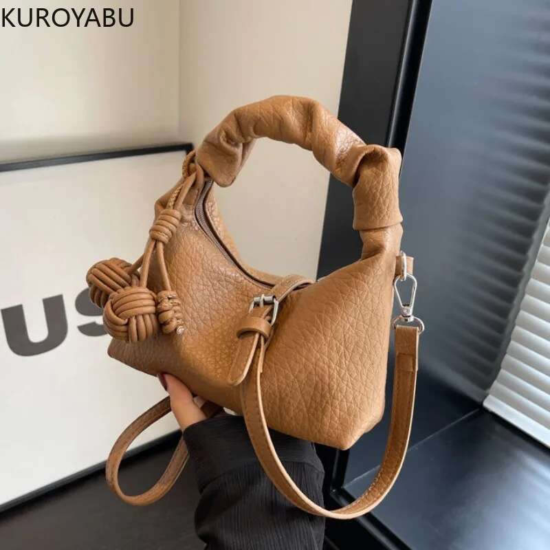 Crossbody Bags For Women Solid Color Elegant Temperament Vintage Fashion 2024 New Arrive Spring Summer Versatile Bolsas De Mujer