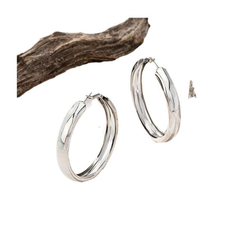 Geometric smooth for women, Japanese Korean Instagram style, simple and fashionable, personalized earrings