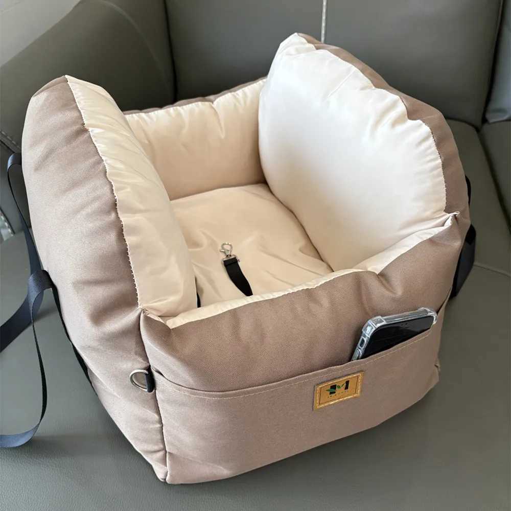 Others Dog Carrier Pet dog car seat cover safe and waterproof small dog nest pad cat harness soft and comfortable travel dog car seat washable pet har