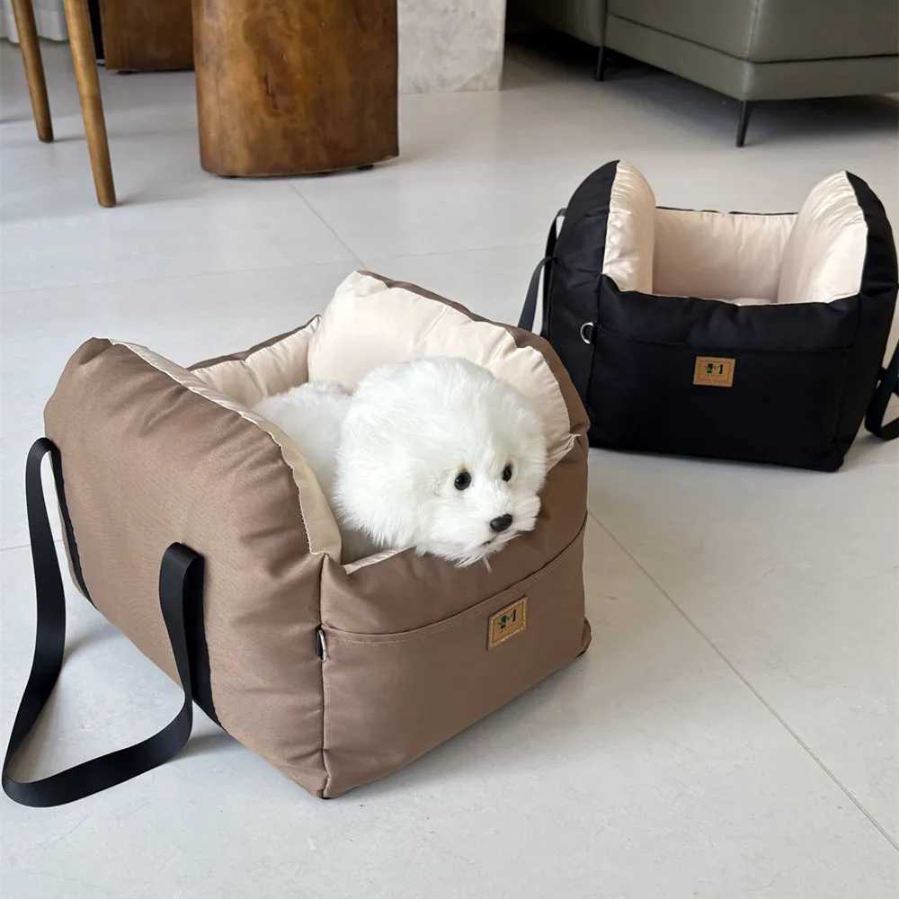 Others Dog Carrier Pet car seat suitable for small dogs dog boosters washable pet travel beds portable homes dual-use nest mats dog accessories H25021