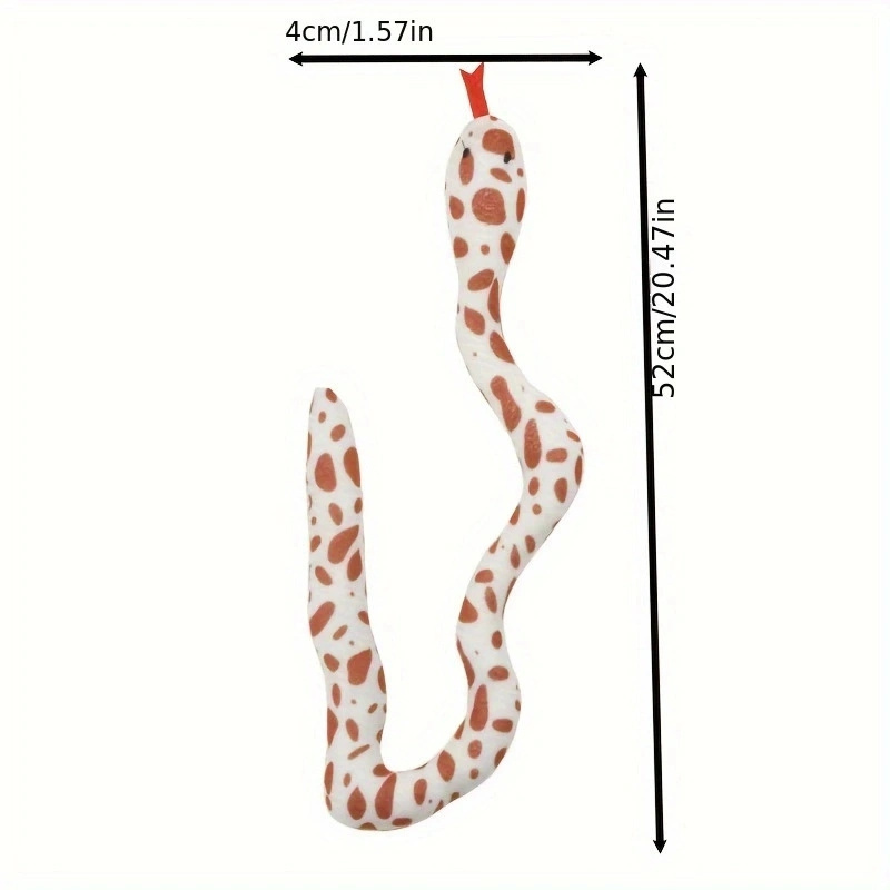Cat Interactive Toy Plush Cat Toy Gluttonous Snake Bite-Resistant Molar Interactive Toy Gift For Cat Pet Accessories