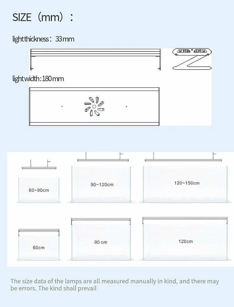 Week Aqua P Series P600 P900 P1200 PRO And Shade Aquarium LED Light RGB Landscaping Lamp App Control Adjustable Height Z250214