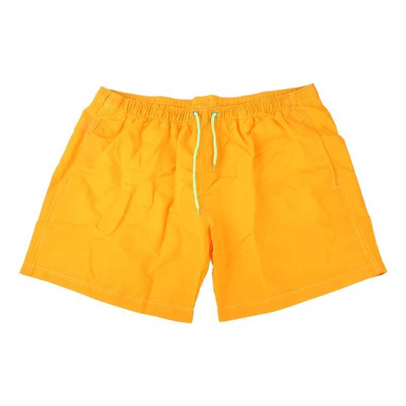 Mens Summer Beach Shorts Temperature Sensitive Color Changing Swim Trunks Drawstring Quick Dry Water Sports Pants S-3XL W250214