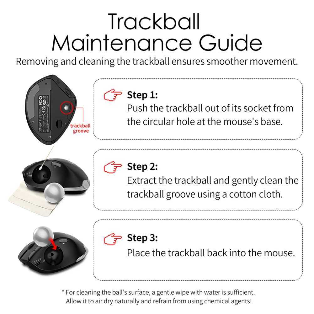 Mice For ZELOTES Wireless Mouse 8 Buttons 4800DPI 5 Level Mouse Three Mode 2.4G+BT+Wireless Mouse for PC Computer Gamer Accessories z250213