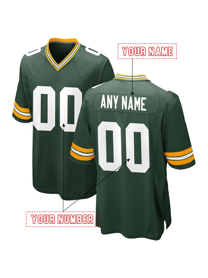22 Matthew Golden Love 2025 Football Jersey Josh Jacobs Jayden Reed Quay Walker Xavier McKinney