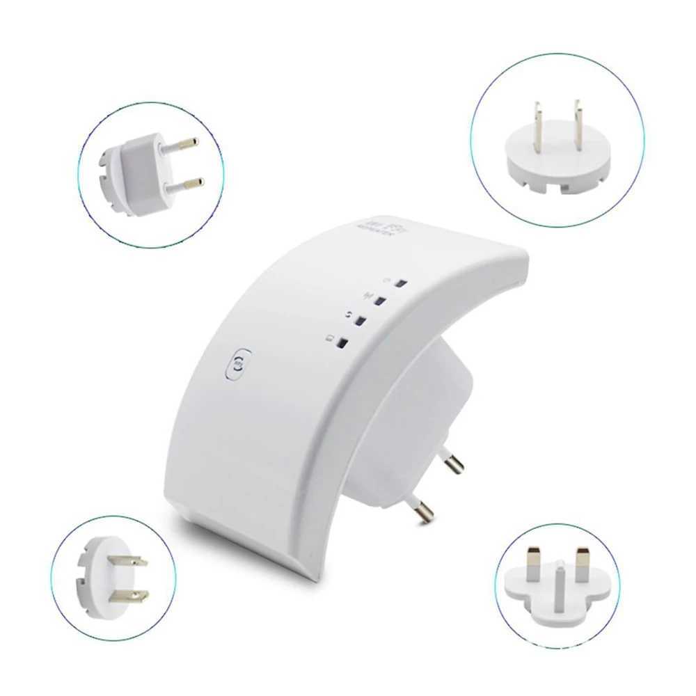 1PCS Wireless WiFi Repeater Wifi Extender Wifi Amplifier Long Range Repiter 300M 2.4G Wi-Fi Booster Wi fi Repeater Access PointXJ250214