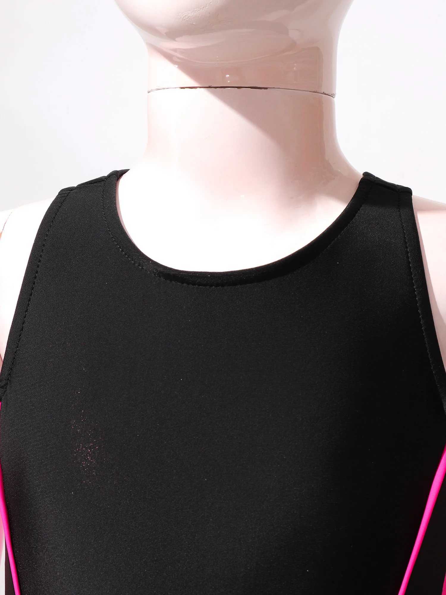 Open Back Print Baby Girl Swimsuit UV UPF50+ One Piece Kids Girls Swimwear for 6-16 Years Children Swimming Suit Beachwear Z250214