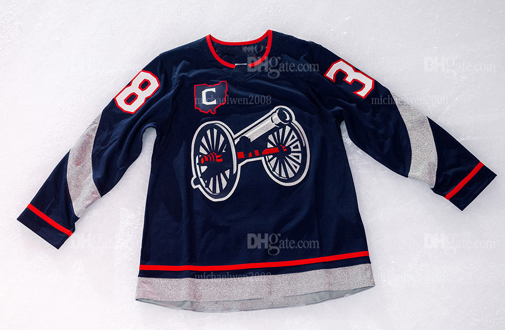 Personalized Custom 2025 Stadium Series Hockey Jersey Marchenko Werenski Fantilli Gaudreau Jenner Johnson Merzlikins Embroidered Letter Number Design