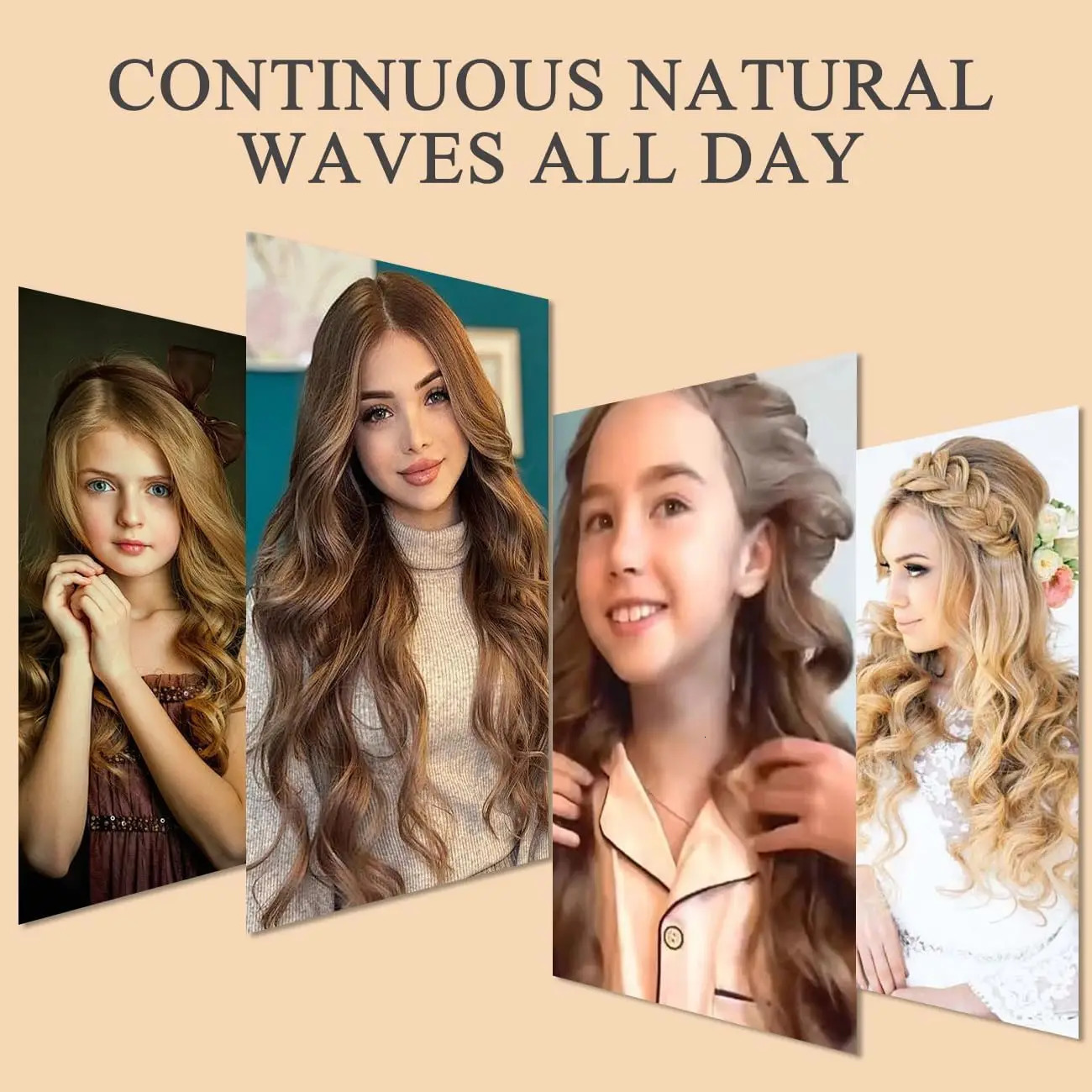 Heatless Curls No Heat Curlers Overnight Heatless Curlers Headband for Women 250214