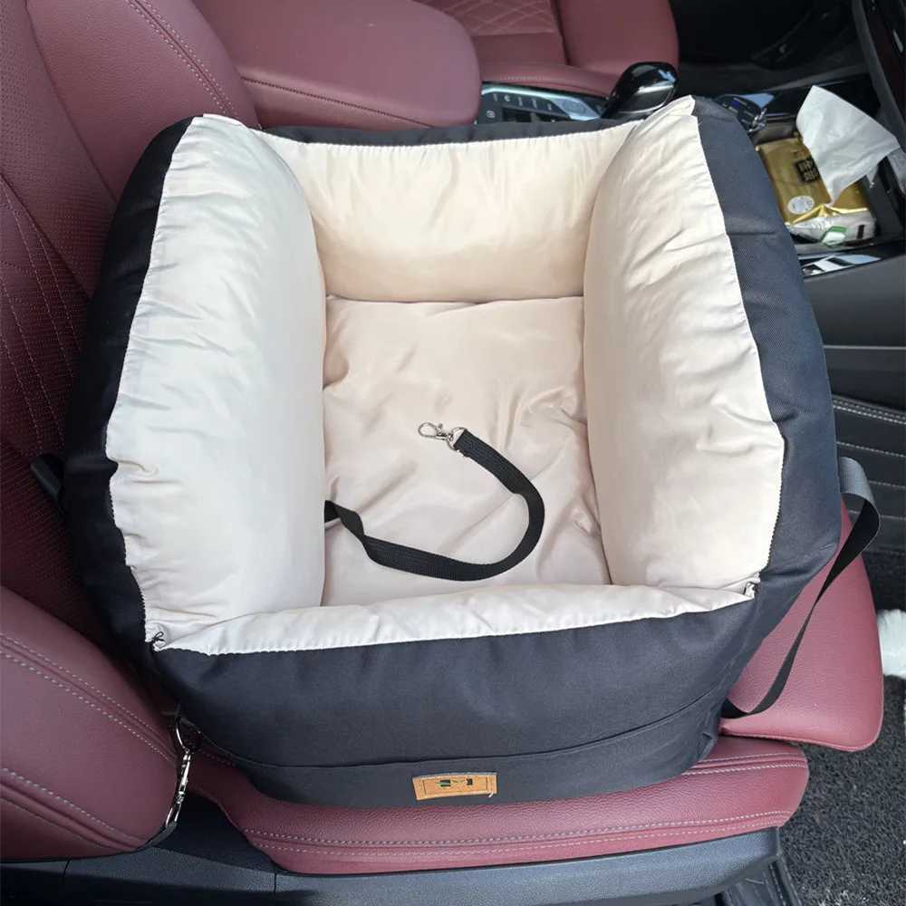 Others Dog Carrier Pet car seat suitable for small dogs dog boosters washable pet travel beds portable homes dual-use nest mats dog accessories H25021