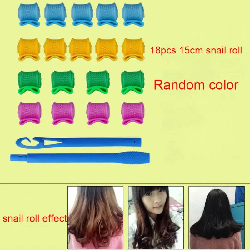 Hair Curler Heatless Hair Rollers Curler Curling Tongs Headband Rods Curls Sleeping Soft Waves Formers No Heat Curls Modeler 250214