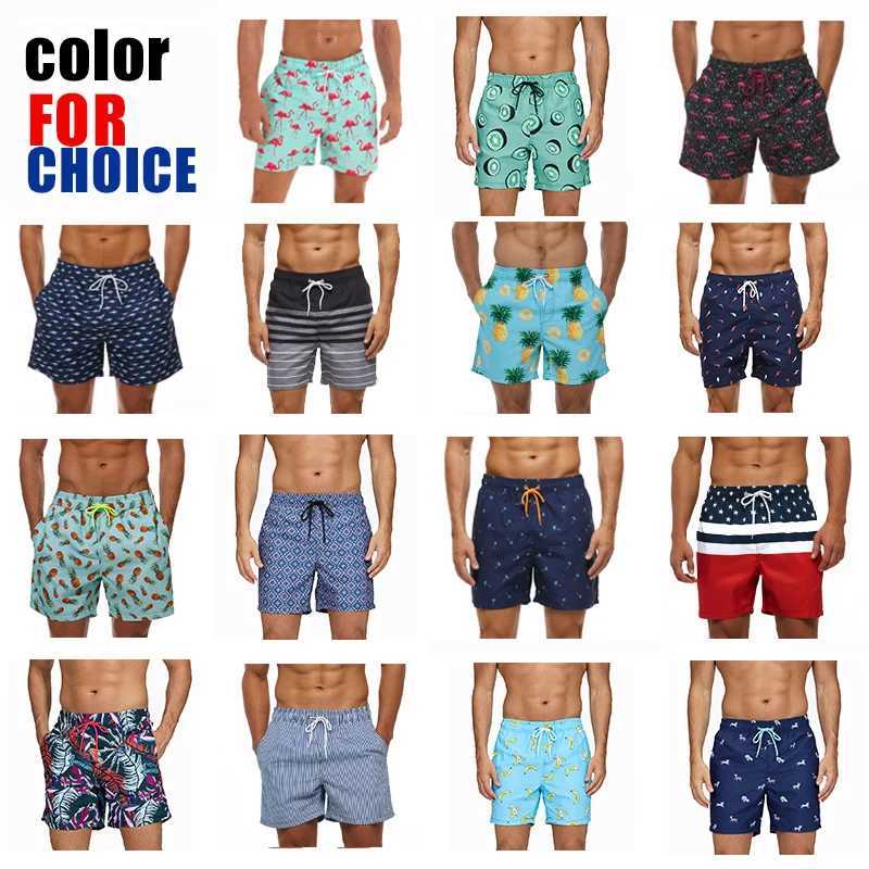 Escatch 2025 Summer New Mens Shorts Polyester Quick Dry Board Mesh Liner Side Pockets Run Gym Swimsuit Surf Swim Trunks For Man W250214