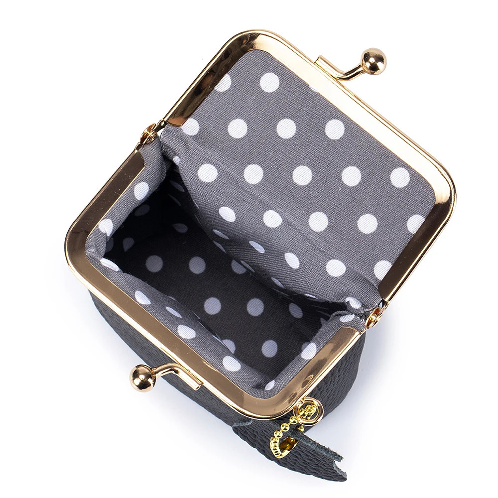 Real Leather Women Small Cosmetic Bag Golden Hasp Cute Makeup Pouch Lipstick Organizer Case Lady Travel Keys Box Mini Coin Purse 250207